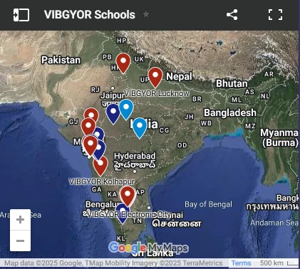 VIBGYOR School Map